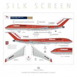 Avianca Colombia - Boeing 727-200 (Wave)