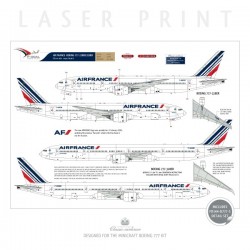 Air France - Boeing 777-200/300ER (Barcode 2009)