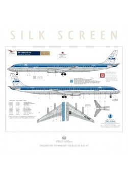 KLM (Blue top) - Douglas DC-8-63