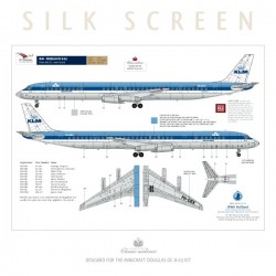 KLM - Douglas DC-8-63 (Blue top)