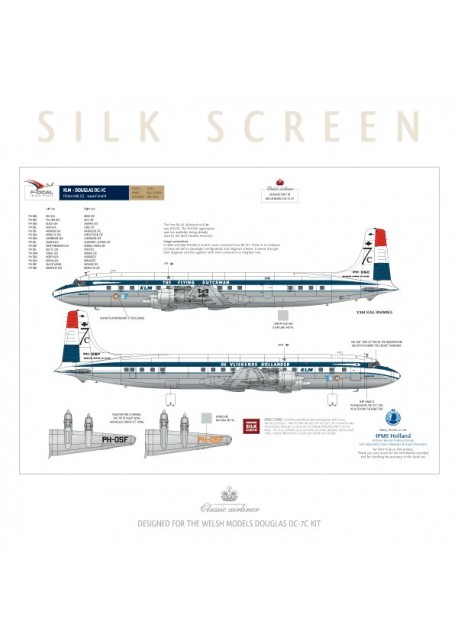 KLM (Delivery scheme) - Douglas DC-7