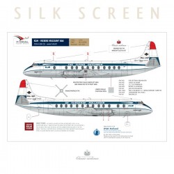 KLM - Viscount 800 (Delivery scheme)