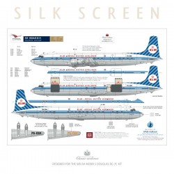 KLM - Douglas DC-7 (Diagonal stripes)