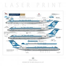 KLM - Douglas DC-9-15/32/33RC (Horizontal stripes)