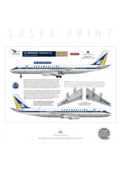 UAT Aeromaritime - Douglas DC-8-32 (Light blue delivery scheme)