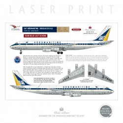 UAT Aeromaritime - Douglas DC-8-32 (Dark blue regular scheme)