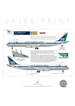 UTA - Douglas DC-8-62 (Delivery scheme)