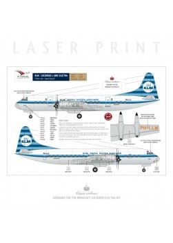 KLM - Lockheed L188 Electra (Horizontal stripes)