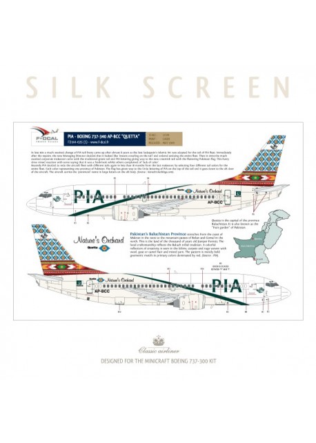 PIA (Baluchistan) - Boeing 737-300