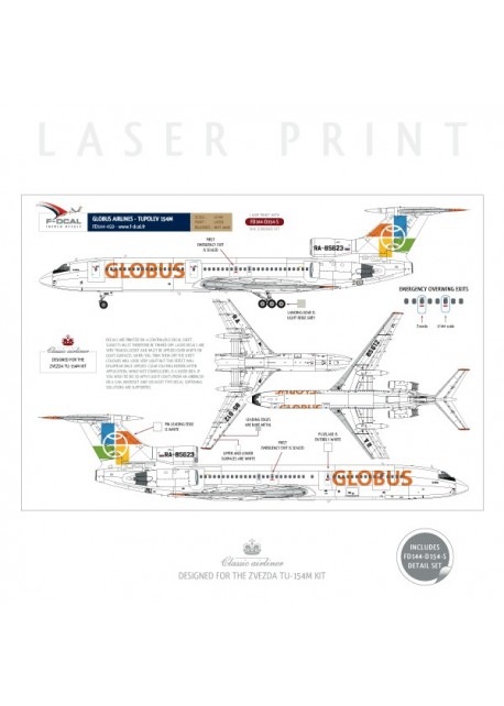 Globus - Tupolev 154M