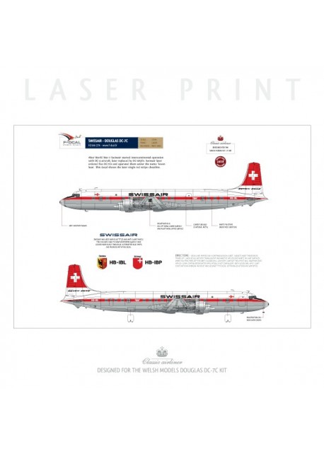 Swissair - Douglas DC-7C