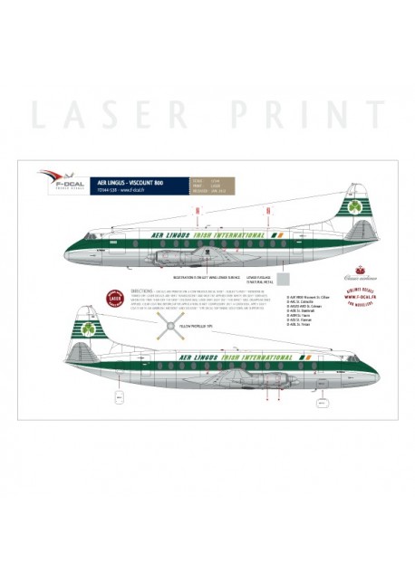 Aer Lingus - Viscount 800