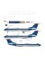 Aeroflot - Tupolev 134 (Delivery scheme)