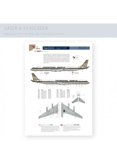 Seaboard World - Douglas DC-8-63CF