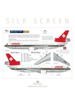 Swissair (Chocolate) - Douglas DC-10-30