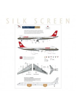 Swissair (Chocolate) - Douglas DC-8-62