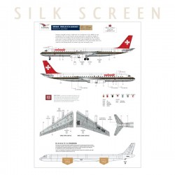 Swissair - Douglas DC-8-62 (Chocolate)