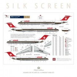 Swissair - Douglas DC-9-32/MD-80 (Chocolate)