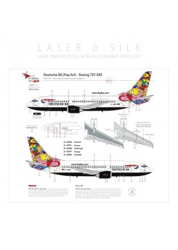 Deutsche BA (Pop Art) - Boeing 737-300