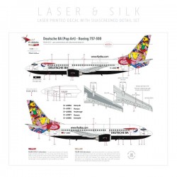 Deutsche BA (Pop Art) - Boeing 737-300