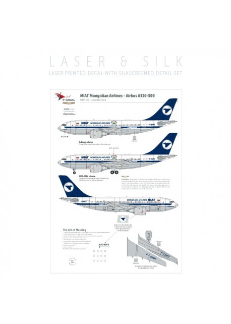 Mongolian (MIAT) Del. Scheme - Airbus A310