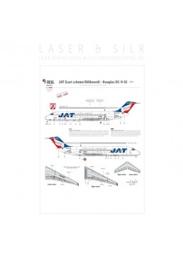 JAT (Last scheme billboard) - Douglas DC-9-32