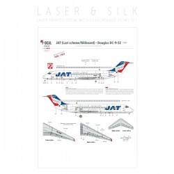 JAT (Last scheme billboard) - Douglas DC-9-32