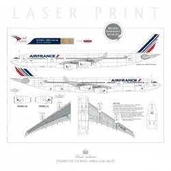 Air France (Barcode 2009) - Airbus A340-300