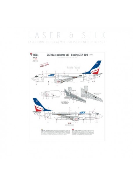 JAT (Last scheme 1) - Boeing 737-300