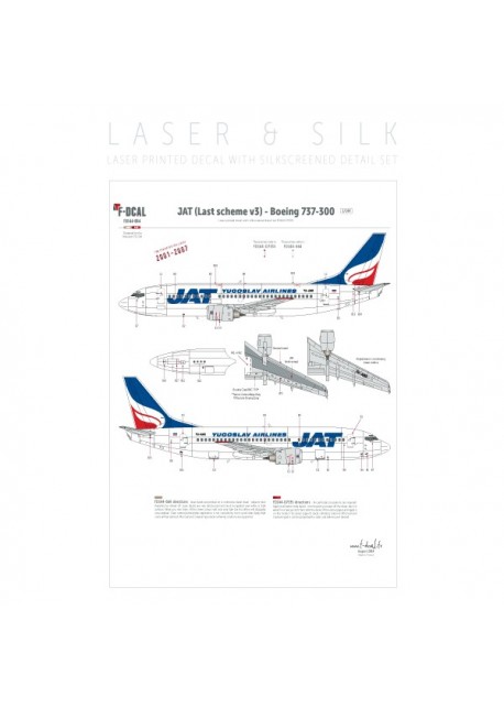 JAT (Last scheme 3) - Boeing 737-300