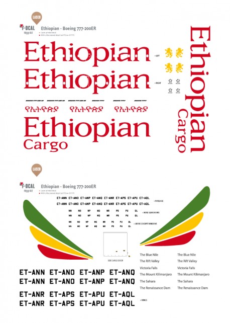 Ethiopian - Boeing 777-200