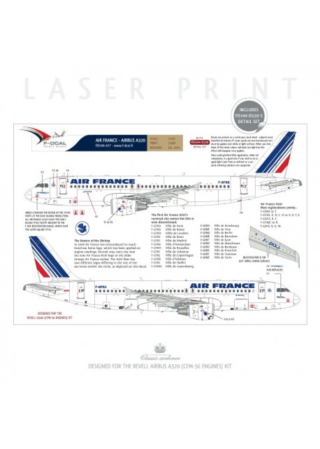 Air France (Barcode 1974) - Airbus A320