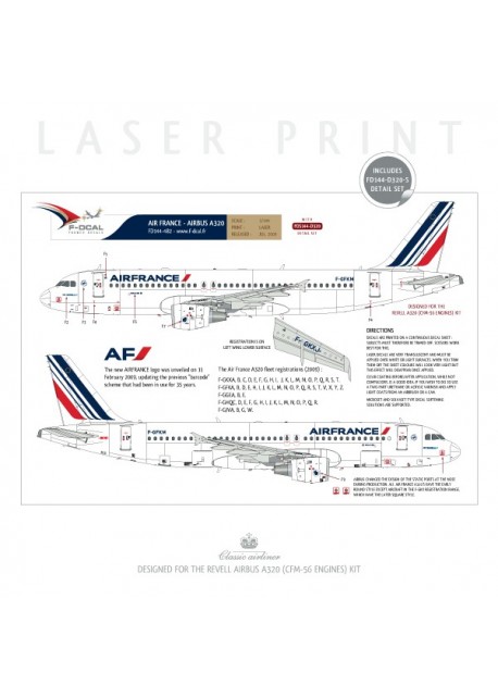 Air France (Barcode 1974) - Airbus A320