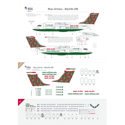 Manx Airlines (dernière livrée) - BAe146-200