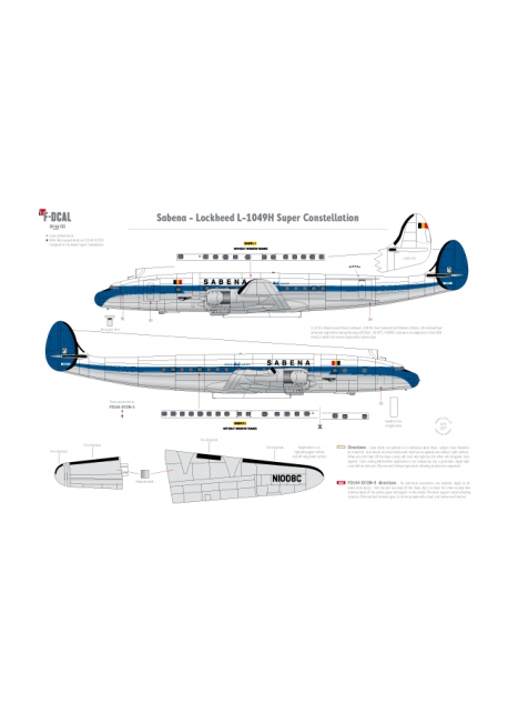 Sabena - Lockheed L-1049H