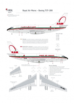 Royal Air Maroc - Boeing 737-200