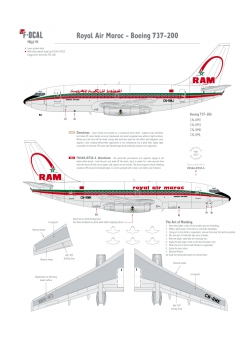 Royal Air Maroc - Boeing 737-200