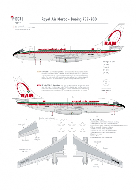 Royal Air Maroc - Boeing 737-200