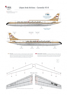 Libyan Arab Airlines - Caravelle VI-R