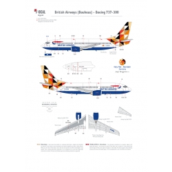 British Airways (Bauhaus) - Boeing 737-300