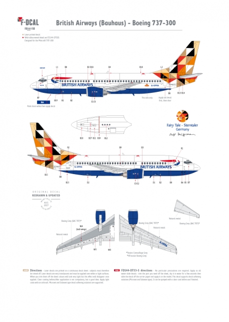 British Airways (Bauhaus) - Boeing 737-300
