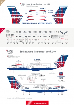 British Airways - RJ85/RJ100 (Benyhone)