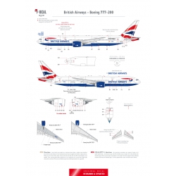 British Airways - Boeing 777-200 (Chatham Dockyard)