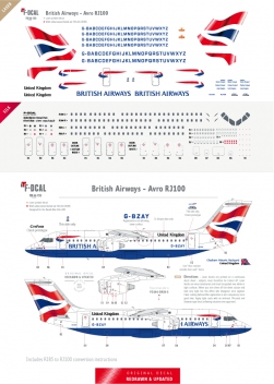 British Airways - RJ85/RJ100 (Chatham Dockyard)