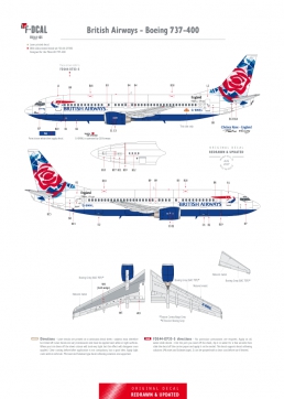 British Airways (Chelsea Rose) - Boeing 737-400