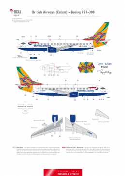 British Airways (Colum) - Boeing 737-300