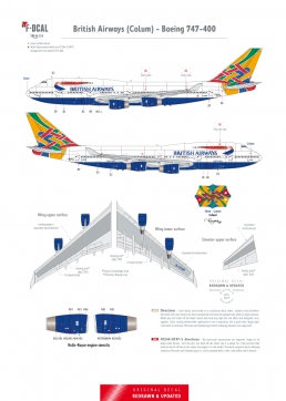 British Airways - Boeing 747-400 (Colum)