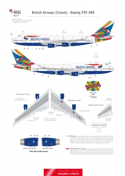 British Airways - Boeing 747-400 (Colum)