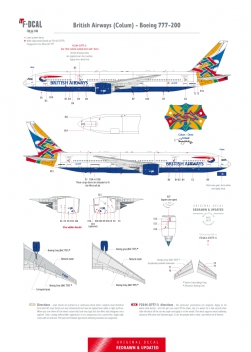 British Airways - Boeing 777-200 (Colum)