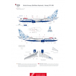 British Airways (Delftblue Daybreak) - Boeing 737-300